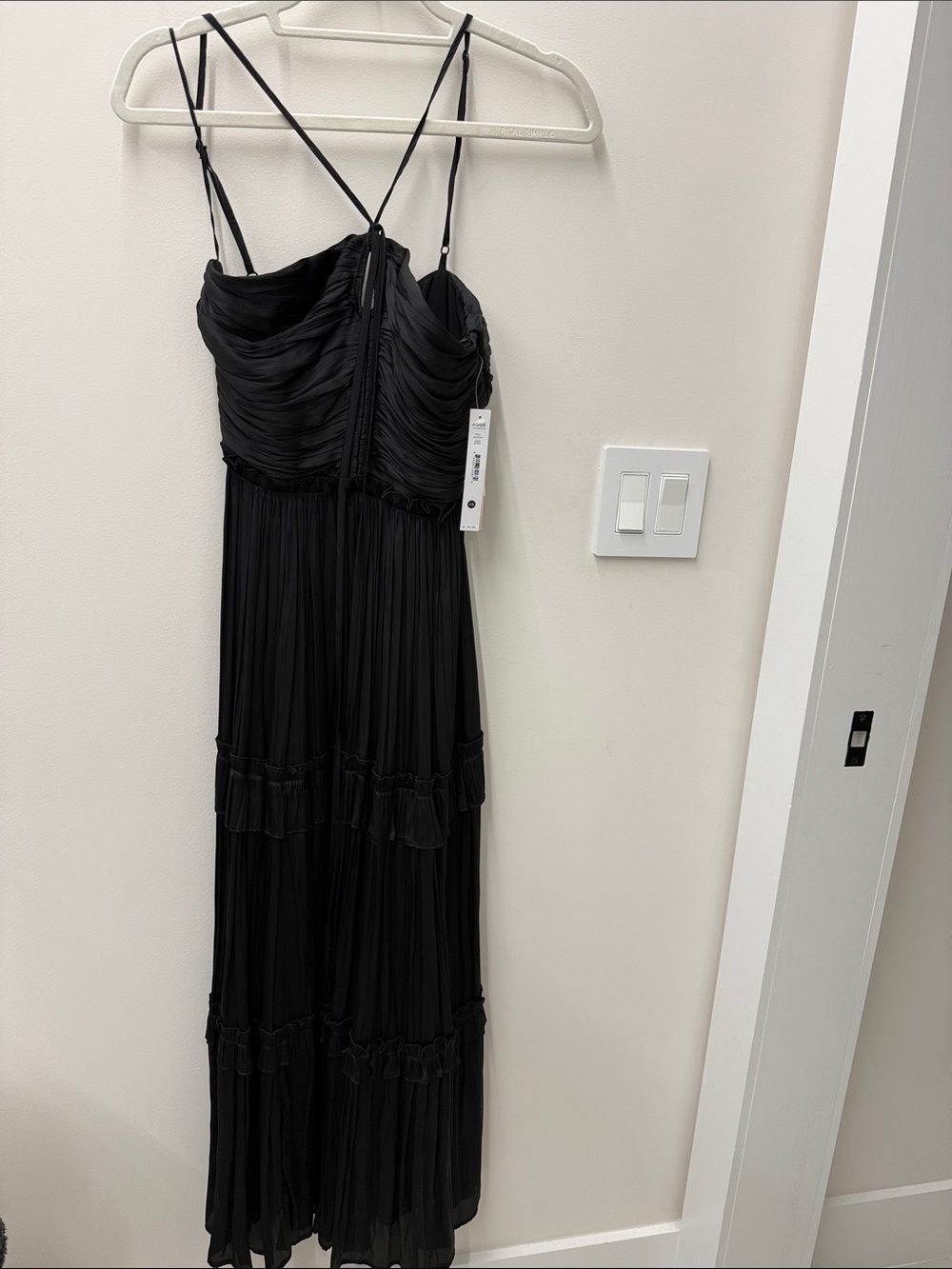 Aqua Maxi Dress in Black